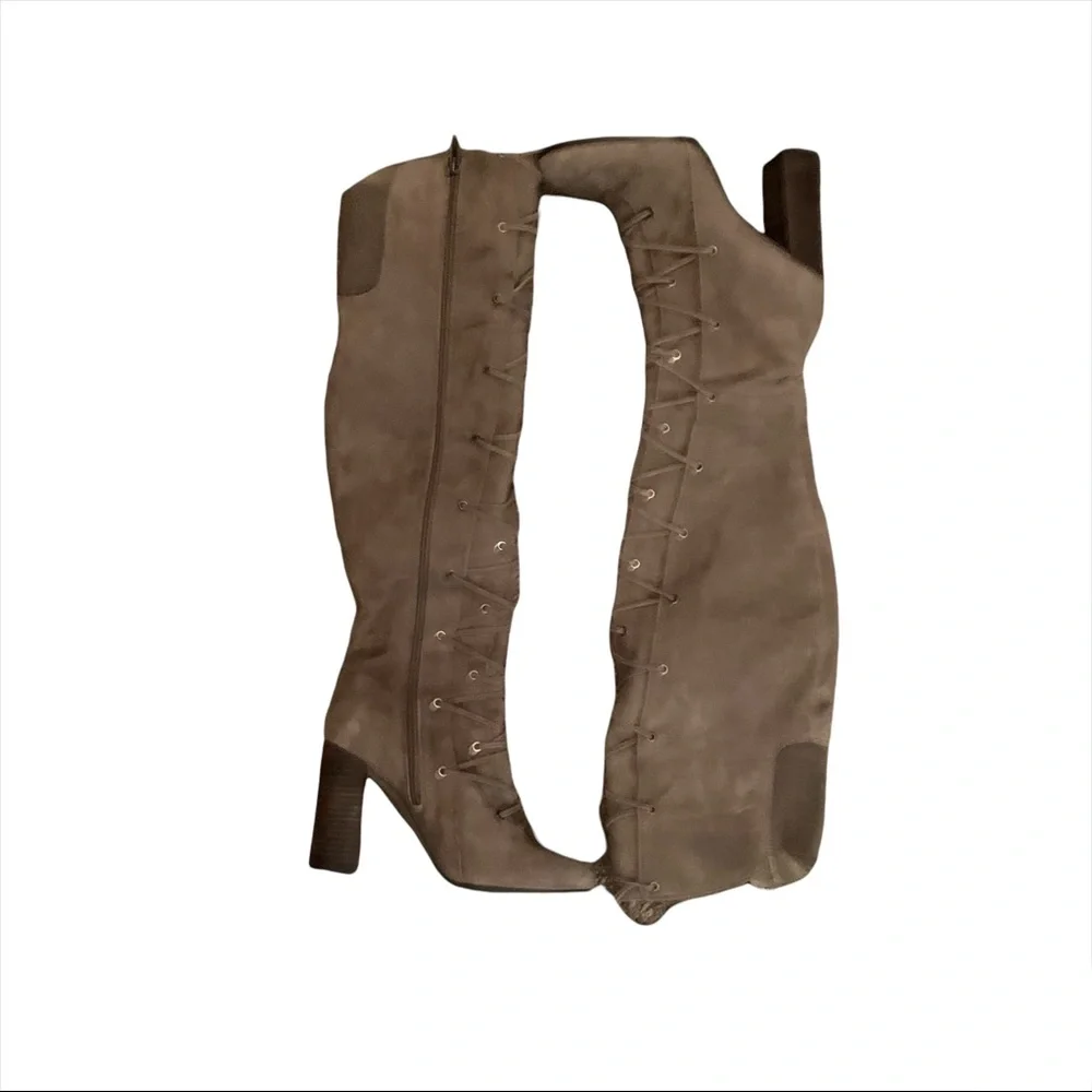 SOLD Vince Camuto Thanta Tall Lace Up Boots NWB SOLD - Picture 4 of 9